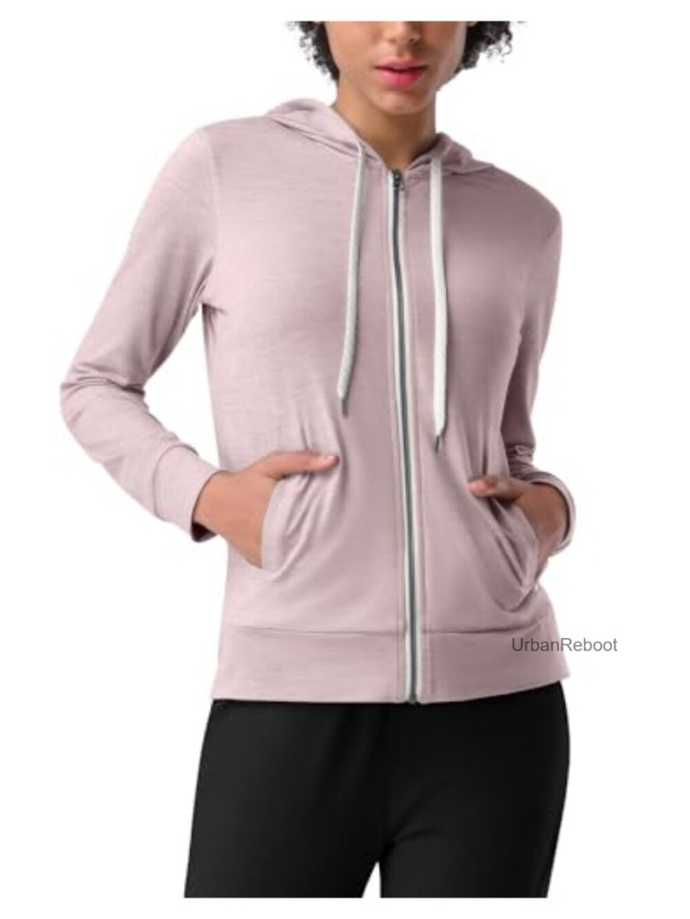 Pioneer Camp Women's Full Zip Up Workout Hoodie Soft Lightweight Athletic